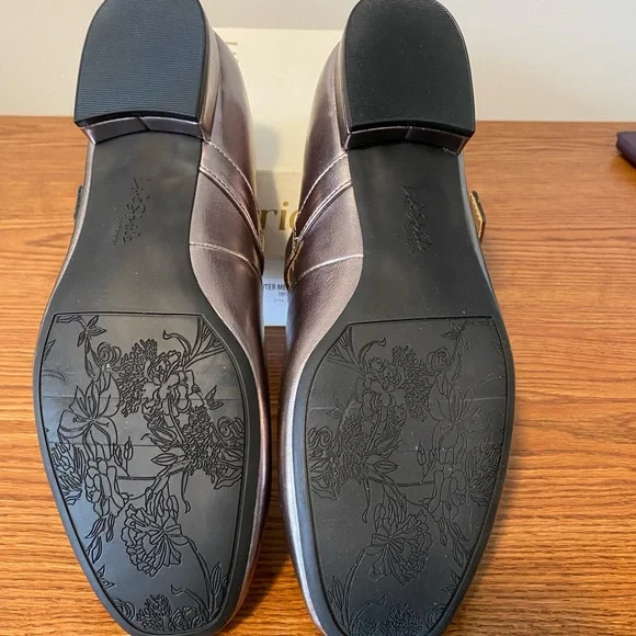 Life Stride Metallic Pewter Mary Jane Flats - Picture 6 of 6